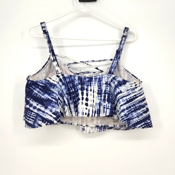 Torrid tie dye criss-cross bikini top - Picture 5 of 8